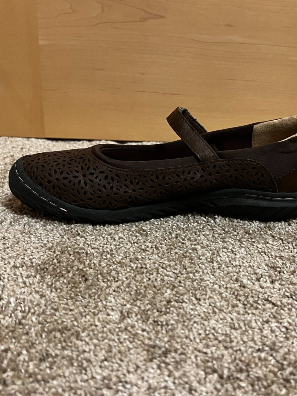JBU Jambu Granada Brown Memory Foam Women's Mary Janes: Size 8M - Picture 5 of 9